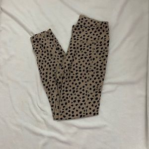 Hollister Leggings - Cheetah print